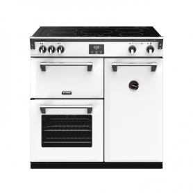 Stoves 90 cm Richmond Deluxe Electric Induction Range Cooker - Icy White - A Rated