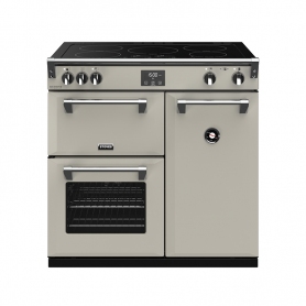Stoves 90 cm Richmond Deluxe Electric Induction Range Cooker - Porcini Mushroom - A Rated
