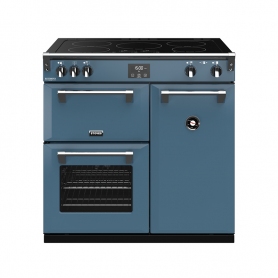 Stoves 90 cm Richmond Deluxe Electric Induction Range Cooker - Thunder Blue - A Rated