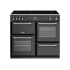  Stoves 100 cm Richmond Electric Induction Range Cooker - Black - A Rated
