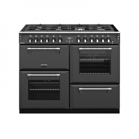  Stoves 110 cm Richmond Dual Fuel Range Cooker - Anthracite - A Rated