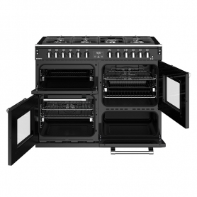  Stoves 110 cm Richmond Dual Fuel Range Cooker - Anthracite - A Rated - 2