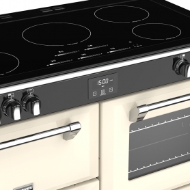  Stoves 110 cm Richmond Electric Induction Range Cooker - Black - A Rated - 1