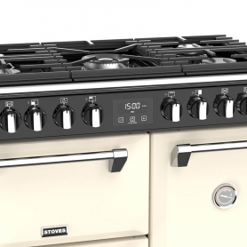 Stoves 90 cm Richmond Dual Fuel Range Cooker - Cream - A Rated - 1
