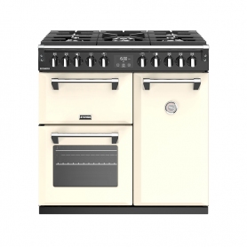 Stoves 90 cm Richmond Dual Fuel Range Cooker - Cream - A Rated - 0