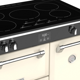 Stoves 90 cm Richmond Electric Induction Range Cooker - Cream - A Rated - 1