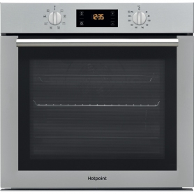 Hotpoint 60cm Electric Oven - Stainless Steel - A Rated - 0