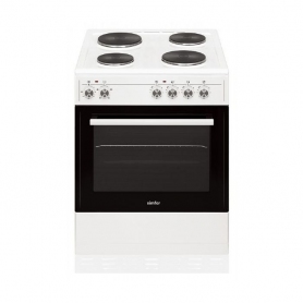 Simfer 60cm Electric Cooker - White - A Rated