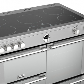 Stoves 100 cm Sterling Electric Induction Range Cooker - Stainless Steel - A Rated - 2