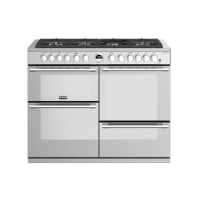 Stoves 110 cm Sterling Dual Fuel Range Cooker - Stainless Steel - A Rated - 0