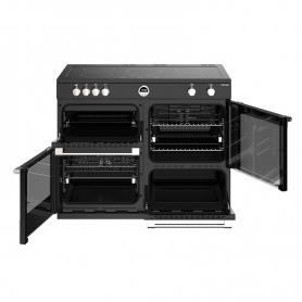 Stoves 110 cm Sterling Electric Induction Range Cooker - Black - A Rated - 1