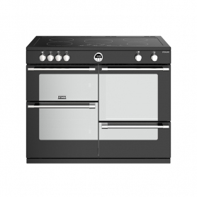 Stoves 110 cm Sterling Electric Induction Range Cooker - Black - A Rated
