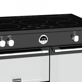 Stoves 90 cm Sterling Electric Induction Range Cooker - Black - A Rated - 2