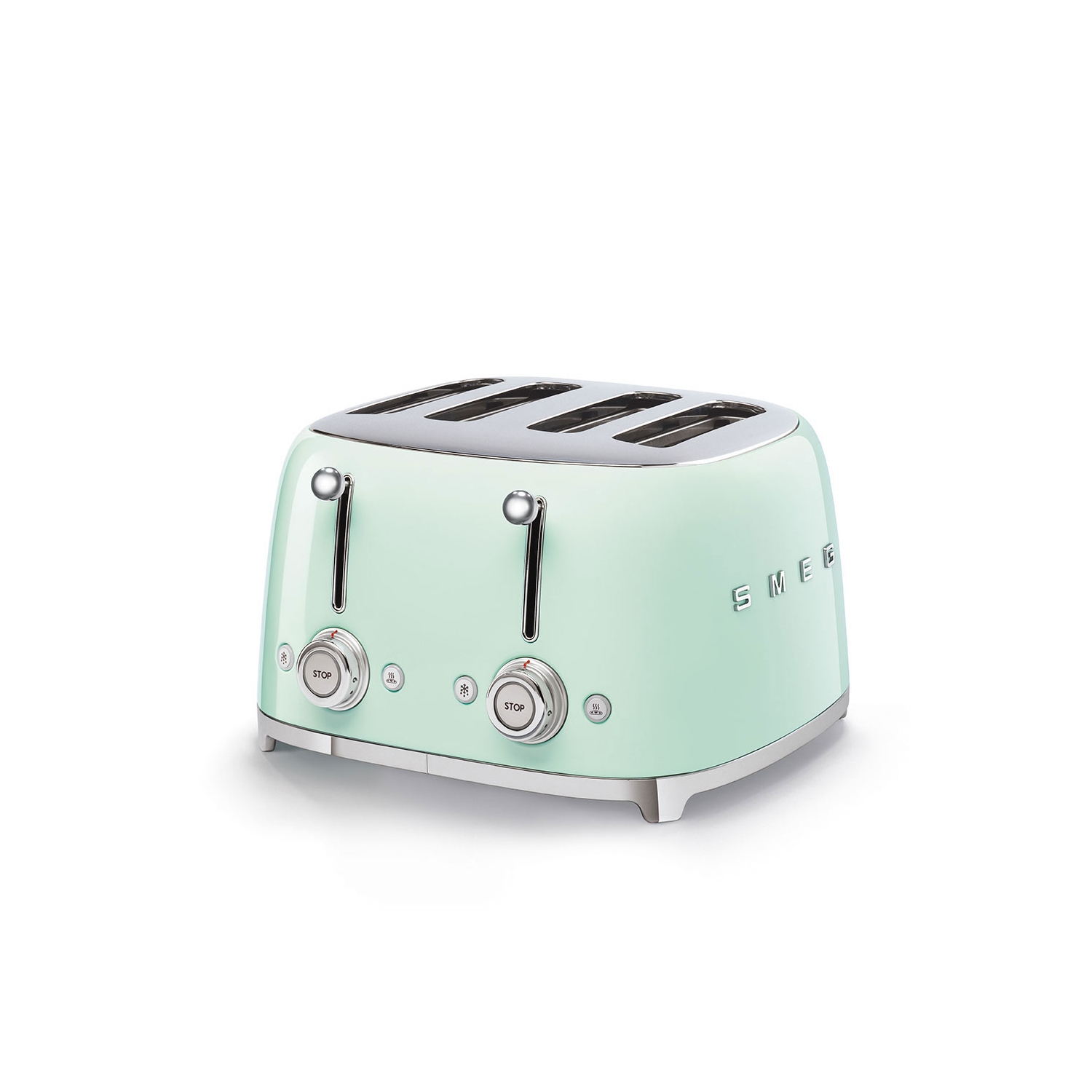 Smeg 4 Slice Toaster - Pastel Green - 1