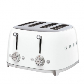 Smeg 4 Slice Toaster - White - 1
