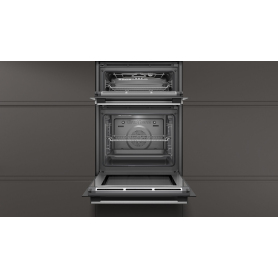Neff U2GCH7AN0B 60cm Built-In Double Oven - Graphite Grey - 2