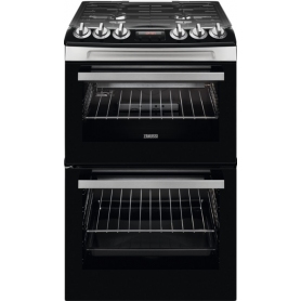 Zanussi 55cm Gas Cooker - Stainless Steel - A Rated - 0