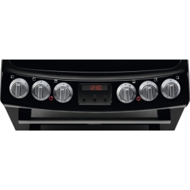 Zanussi 55cm Electric Cooker with Ceramic Hob - Stainless Steel - A Rated - 7