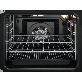 Zanussi 60cm Electric Cooker with Ceramic Hob - Black - A Rated - 5