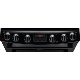 Zanussi 60cm Electric Cooker with Ceramic Hob - Black - A Rated - 7