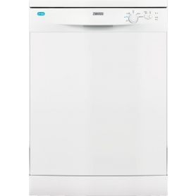 Zanussi 60cm Dishwasher - White - A+ Rated