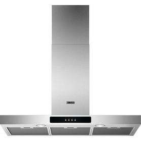 Zanussi 90cm Chimney Hood - Stainless Steel - C Rated