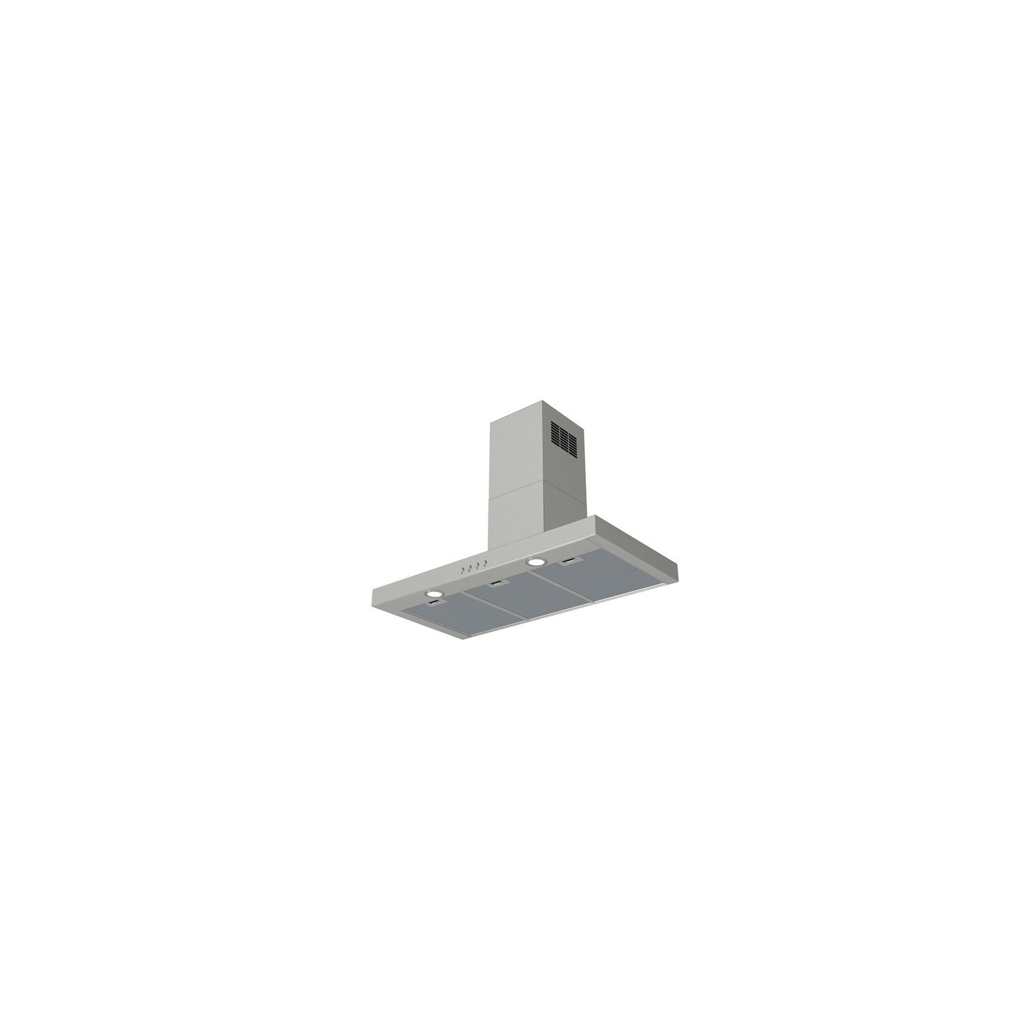 Zanussi 90cm Chimney Hood - Stainless Steel - C Rated - 1
