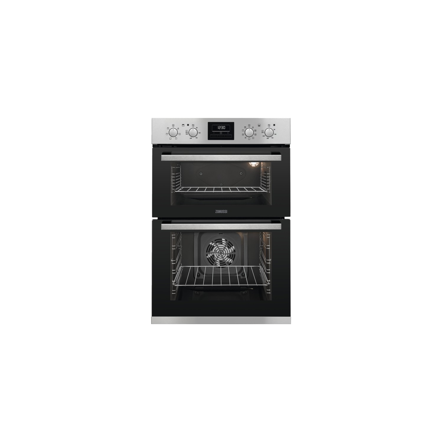 Zanussi Built In Electric Double Oven - Stainless Steel - A Rated - 0