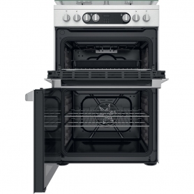 Hotpoint HDM67G9C2CX Electric Dual Fuel Cooker Double Cooker - Inox - 2