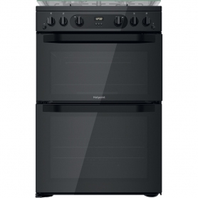 Hotpoint HDM67G0CCB Double Cooker - Black