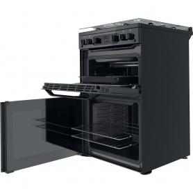 Hotpoint HDM67G0CCB Double Cooker - Black - 2