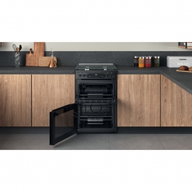 Hotpoint HDM67G0CCB Double Cooker - Black - 3