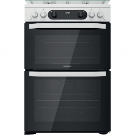 Hotpoint HDM67G0CCW Double Cooker - White