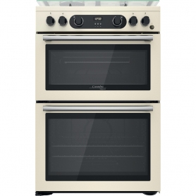 Hotpoint CD67G0C2CJ Gas Cooker with Double Oven - 0