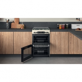 Hotpoint CD67G0C2CJ Gas Cooker with Double Oven - 3