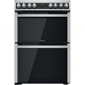 Hotpoint HDM67V8D2CX Electric Double Cooker - Inox - 0