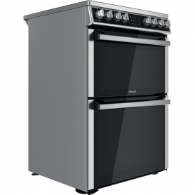 Hotpoint HDM67V8D2CX Electric Double Cooker - Inox - 2