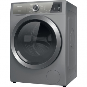 Hotpoint H8 W046SB UK Washing Machine - Silver - 2