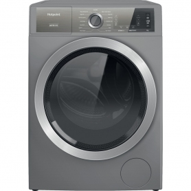 Hotpoint H8 W946SB UK Washing Machine - Silver