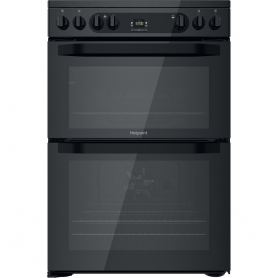 Hotpoint HDM67V92HCB Double cooker - Black