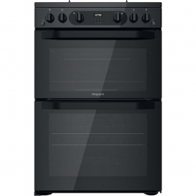 Hotpoint 60cm gas cooker HDM67G0CMB - 4