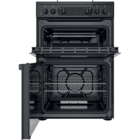 Hotpoint 60cm gas cooker HDM67G0CMB - 1