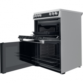 Hotpoint HDT67V9H2CX/UK Double 60cm Electric Cooker - Inox - 2