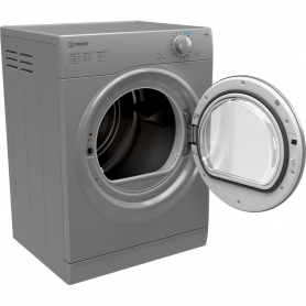 Indesit I1 D80S UK Tumble Dryer - Silver - 2
