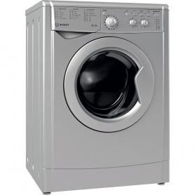 Indesit Ecotime IWDC 65125 S UK N Washer Dryer - Silver - 1