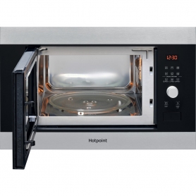 Hotpoint MWHC 1335 MB Freestanding Compact Microwave Oven - Black - 1