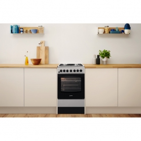 Indesit IS5G4PHSS/UK Cooker - Stainless Steel - 3