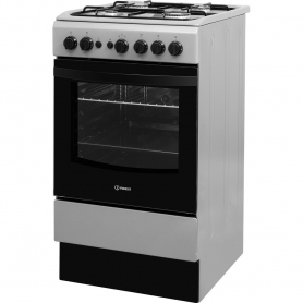 Indesit IS5G1PMSS/UK Cooker - Silver - 2