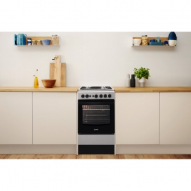 Indesit IS5G1PMSS/UK Cooker - Silver - 3