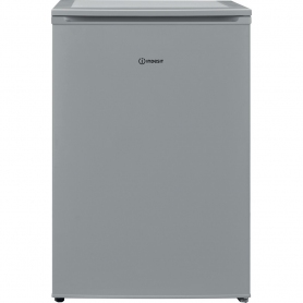 Freestanding fridge: silver colour